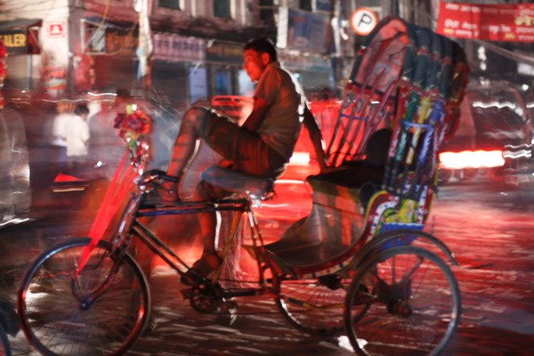 вечерний рикша
